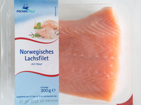 Norwegisches Lachsfilet