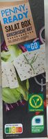 Salat Box Griechische art mit joghurt-dressing