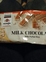 Milk chocolaté with puffed rice