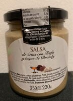 Salsa de setas con trufa y toque de Brandy