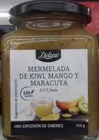Mermelada de Kiwi, mango y maracuyá