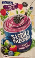 Słodka Przerwa kisiel owoce leśne