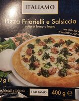 Pizza friarielli e salsiccia