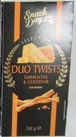 Duo Twists Emmental & Cheddar
