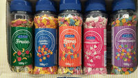 Kerst: Sugar Letters Busje 100 Gram (belbake)