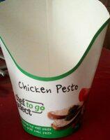 Wrap chicken pesto