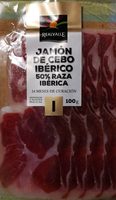 Jamón de cerdo ibérico