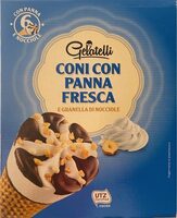 Coni con panna fresca