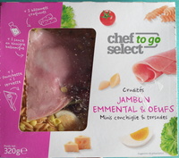 Crudités Jambon Emmental & Oeufs