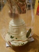 Cloche au chocolat blanc