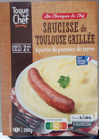 Saucisse de Toulouse grillée & purée
