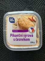 Pikantní sýrová s česnekem