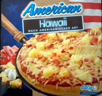 Pizza Hawaii nach amerikanischer Art