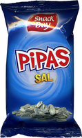 Pipas de girasol con sal