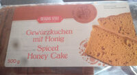 Gewürzkuchen mit Honig