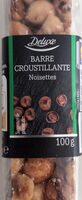 Barre croustillante noisettes