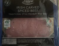 Irish carved spiced beef