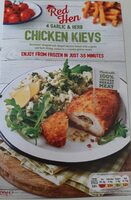 4 garlic&herbs chicken kievs