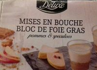 Mises en Bouche Bloc de Foie Gras "Pommes & Spéculoos"