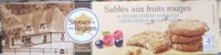Sablés aux fruits rouges