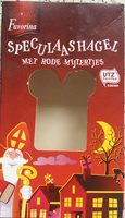 Speculaashagel met rode mijtertjes
