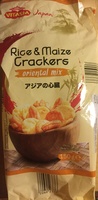 Rice & Maize Crackers - oriental mix