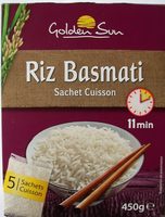 Riz Basmati sachet cuisson
