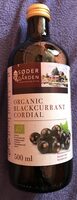 Organic blackcurrant cordial