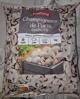 Champignons émincés