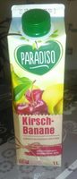 Kirsch - Banane Saft 1L,Kirschen Bananen Nektar