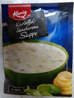 Kartoffel-Lauchcreme Suppe