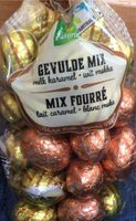 Mix fourré lait caramel blanc moka