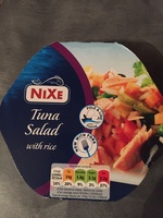 Tuna salad with rice