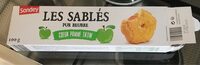 Les sablés pur beurre pomme tatin