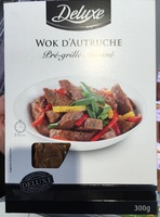 Wok d'Autruche pré-grillé mariné