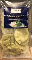 Medaglioni basil & pine nuts