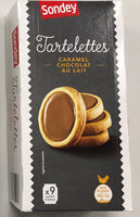 Tartelettes ovales pur beurre chocolat-caramel