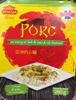 Porc au Curry et Lait de Coco