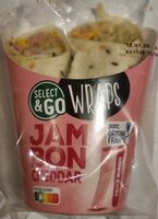 Wraps jambon cheddar