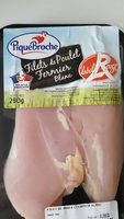 Filets de poulet fermier blanc