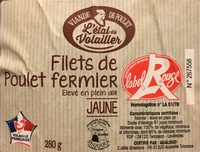 Filets de poulet fermier jaune