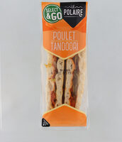 Sandwich polaire poulet tandoori