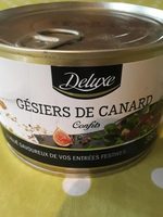 Gésiers de canard confits