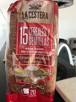 Pan de molde 15 cereales y semillas