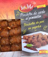 Brochettes de porc au paprika