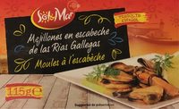 Moules à l'escabèche