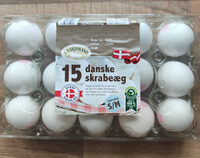 15 danske skrabeæg