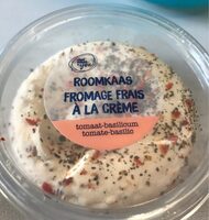 Fromage frais à la creme tomate-basilic