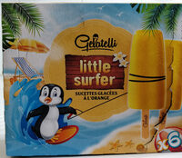 Sucettes glacées à l'orange