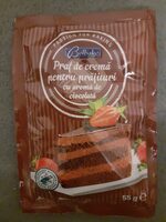 Praf de cremă pentru prăjituri cu aromă de ciocolată